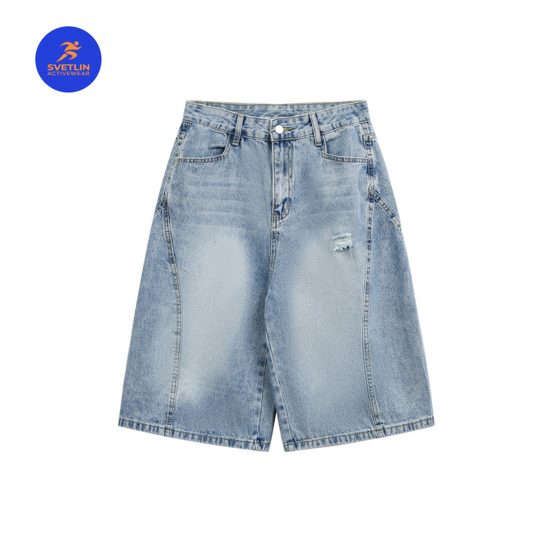 Джинсовые шорты MAQVOB Luxury  – обзор и цена Streetwear Brand Denim