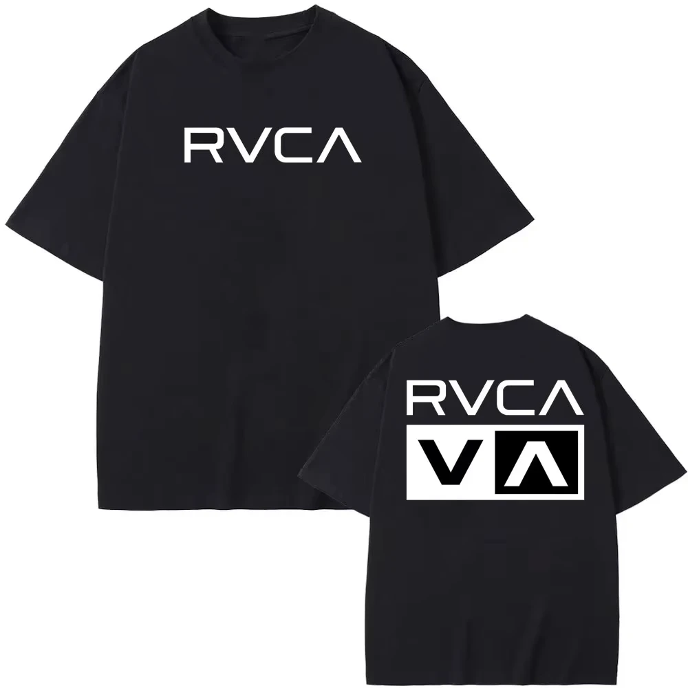 Футболка RVCA, черная, летняя, – обзор и цена Streetwear Brand Tees